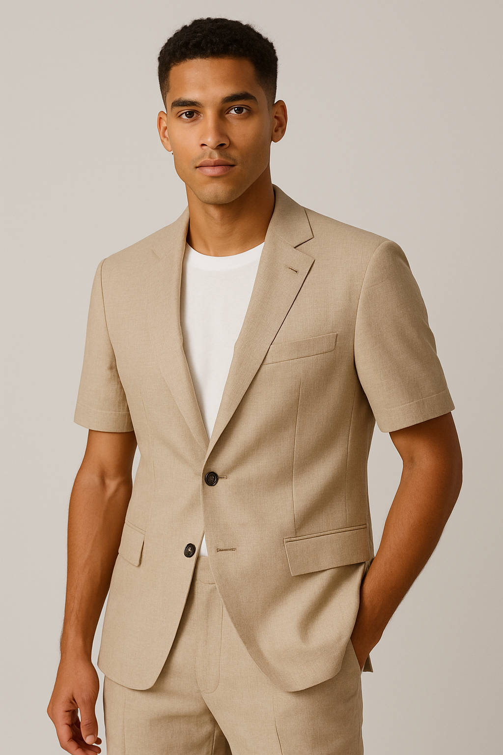 Kurzärmliges Jacket