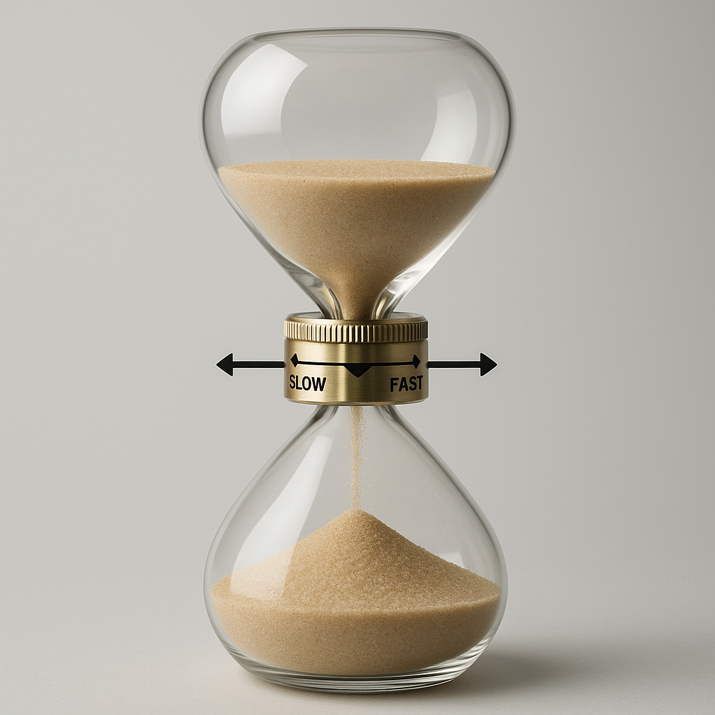 Sanduhr verstellbar