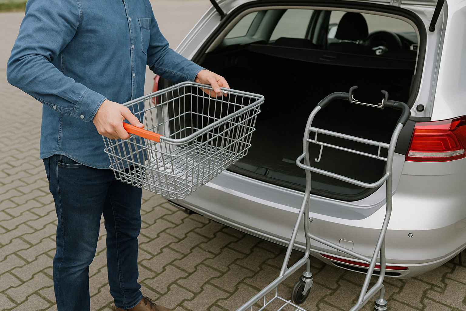 Adaptiver Einkaufswagen